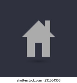 Home main page icon for web