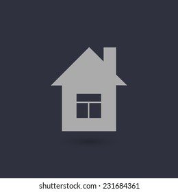 Home main page icon for web