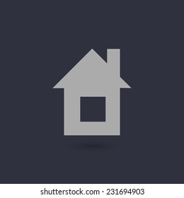 Home main page icon for web