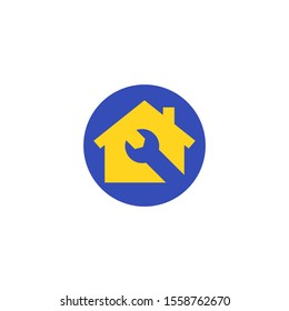 home maintenance service, vector logo