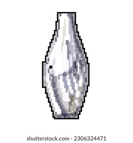 home marble vase game pixel art retro vector. bit home marble vase. old vintage illustration