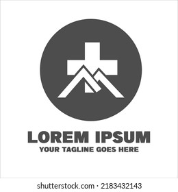 Home And Medical Logo is suitable for a symbol of health, hospital and others. Logo templates
