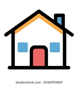 Home Minimal Icon Vector Design.