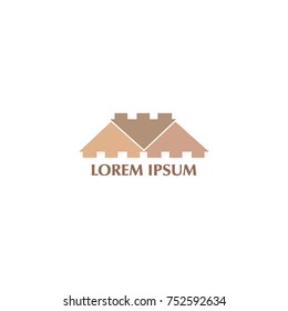 home minimalis logo vector illustration eps 10