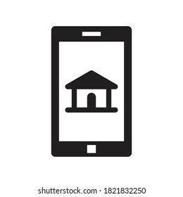 home mobile app icon symbol