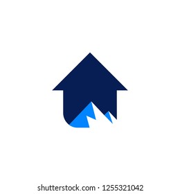 Home Mountain View Panorama Creative Business Logo