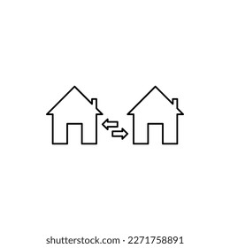 home, move house vector icon