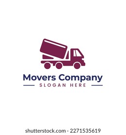 home movers logo in vector