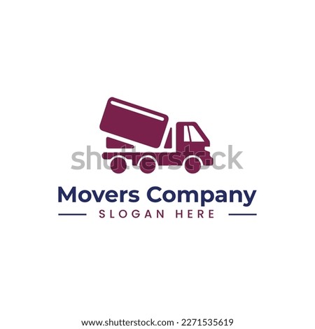 home movers logo in vector