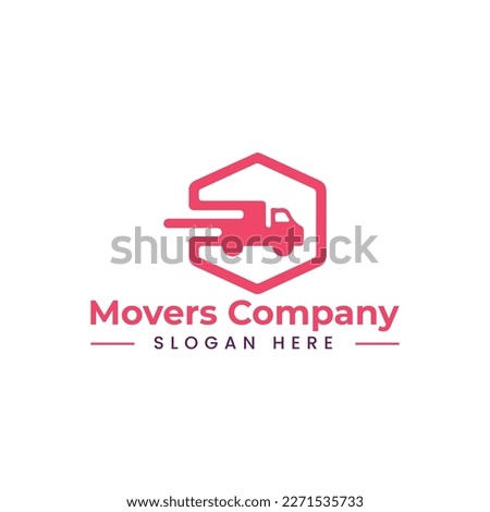 home movers logo in vector