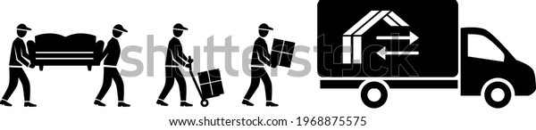 Home Moving
Service graphic in vector
quality.
