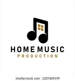 Home Music logo with Tone and Window design inspiration.