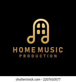 Home Music logo with Tone and Window design inspiration.