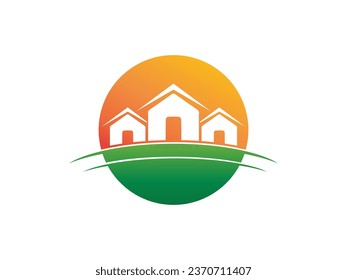 Plantilla de diseño de logotipo de hoja de hoja natural