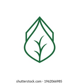 Home Nature Logo Design Template