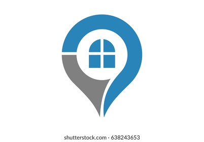 home navigation pointer logo