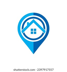 home navigation position vector logo