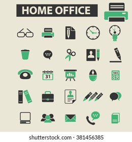 Home Office Icons