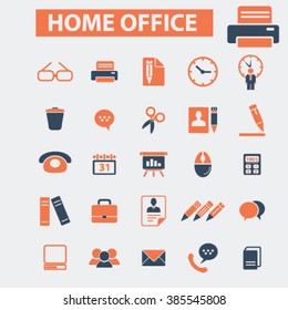 home office icons
