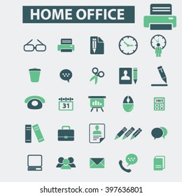 home office icons
