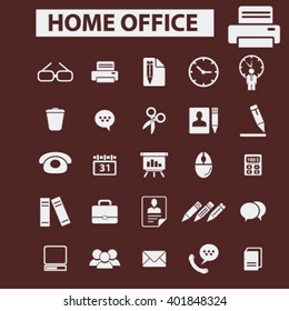 home office icons
