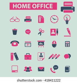 home office icons
