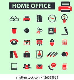 home office icons
