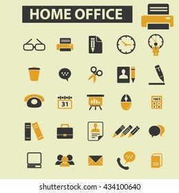 home office icons
