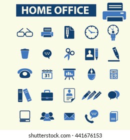 Home Office Icons