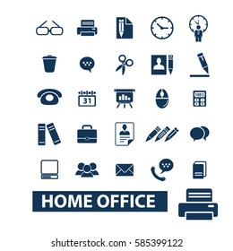 home office icons
