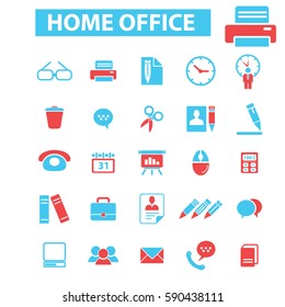 home office icons
