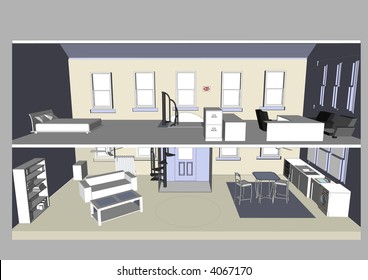 Home & Office Vector