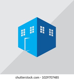 Home with open the door