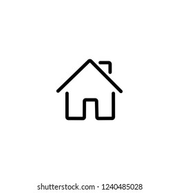 home out line icon