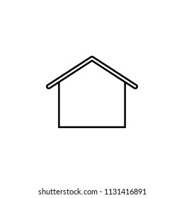 Home outline icon