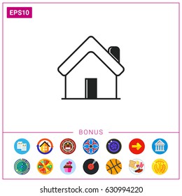 Home outline icon