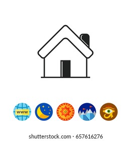 Home outline icon