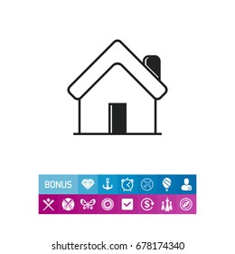 Home outline icon