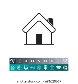 Home outline icon
