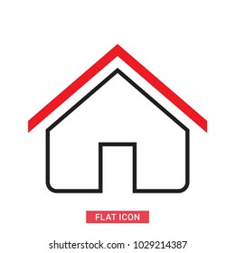 Home Outline Vector Icon