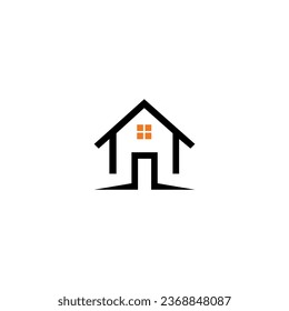 Home outline vector icon image