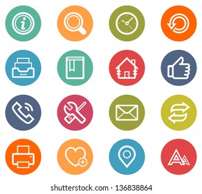 Home page Icon Set
