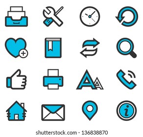 Home page Icon Set