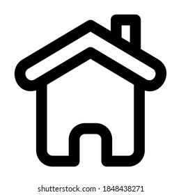 Startseitensymbol im Strich für jedes Projekt, Verwendung für die Präsentation mobiler App auf der Website