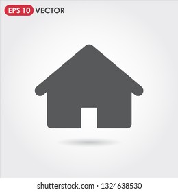 home page ui web button. vector icon for web, mobile and user interface design