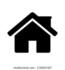 Icono vectorial de página principal. Icono de inicio aislado en fondo blanco. Casa, icono de construcción.