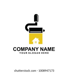 home paint logo vector