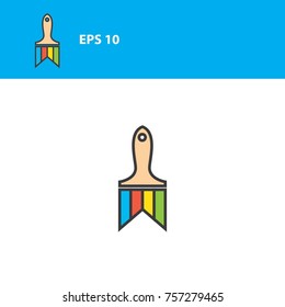 Home painting logotype