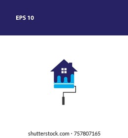 home painting logotype