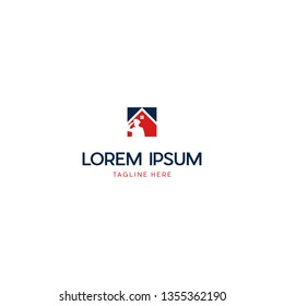 Home Patriotism Creative Business Logo 